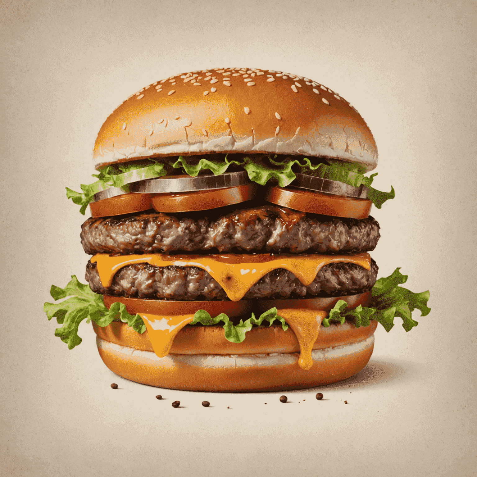 Mertikanolan Burgers logo featuring a juicy marbled beef burger with fast delivery icon